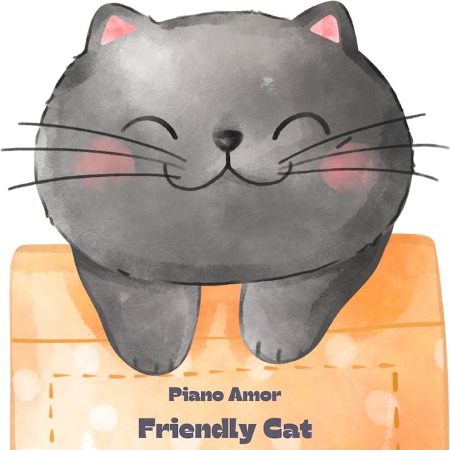 Зустрічайте свого нового пухнастого друга в «Friendly Cat», чарівній фортепіанній композиції, створеній спеціально для комедійних фільмів і позитивних історій.