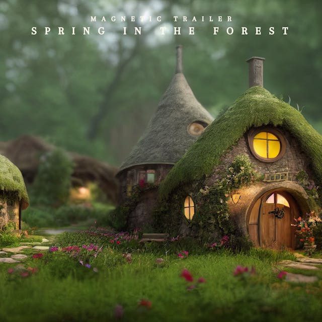 Abrace a renovação vibrante da natureza com 'Spring in the Forest', uma obra-prima orquestral cinematográfica épica.