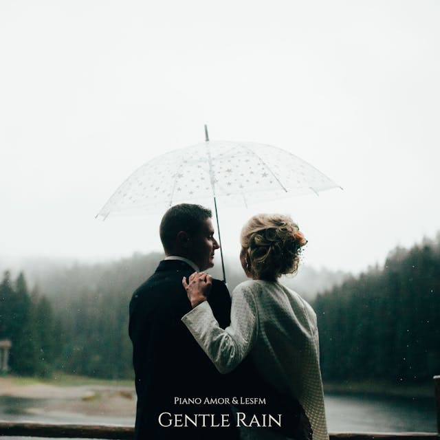 Experience the serene beauty of 'Gentle Rain,' a solo piano piece that captures deep sentiment and tranquility.