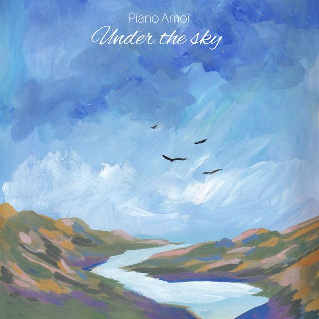 "Under the Sky" is a serene and evocative solo piano track that captures the essence of calm and tranquility.