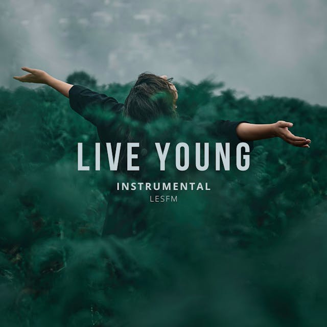 "Experience the vibrant energy of 'Live Young Instrumental,' an electro guitar rock track that radiates positivity and excitement.