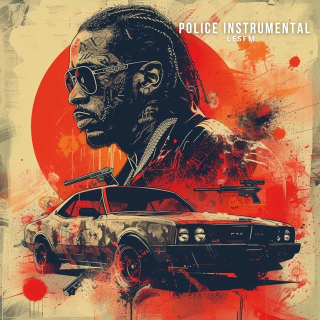 Immerse yourself in the dynamic intensity of 'Police Instrumental,' an electro guitar rock track that radiates positivity and power.