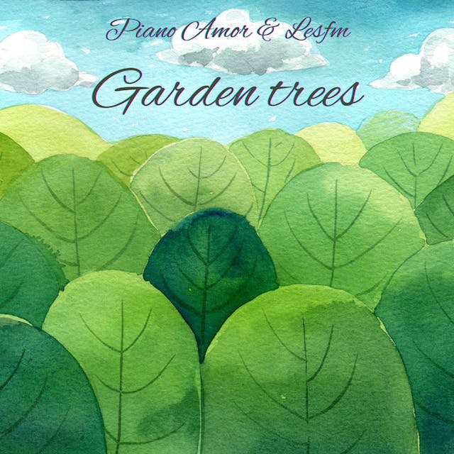 Immerse yourself in the serene beauty of 'Garden Trees,' a solo piano piece filled with deep sentiment and tranquility.