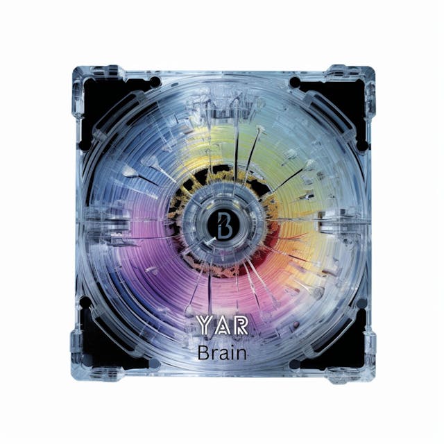 Vivi le elettrizzanti vibrazioni techno del brano "Brain".