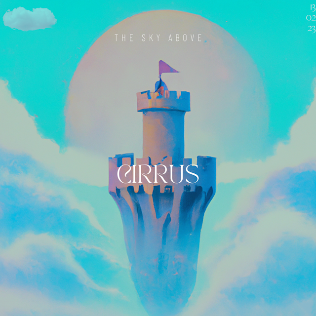 "Cirrus" - A tranquil ambient acoustic lounge track, evoking peaceful sentimentality.