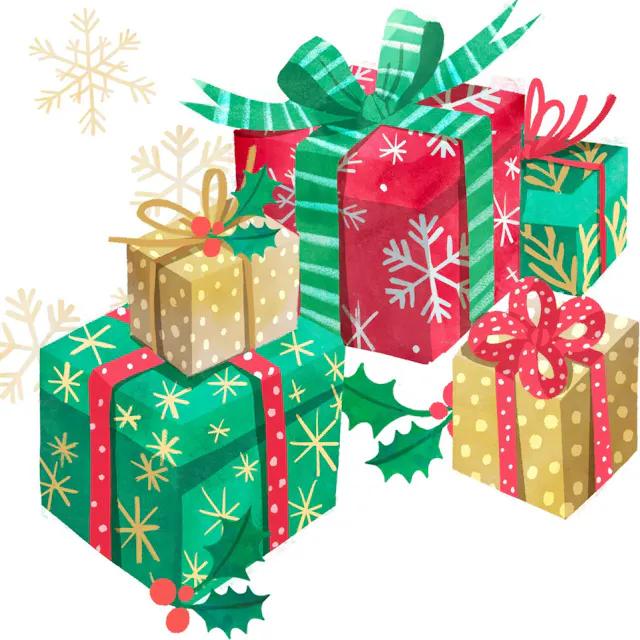 Difunde la alegría de las fiestas con 'Regalos de Navidad', una pista alegre y festiva perfecta para tu lista de reproducción navideña.