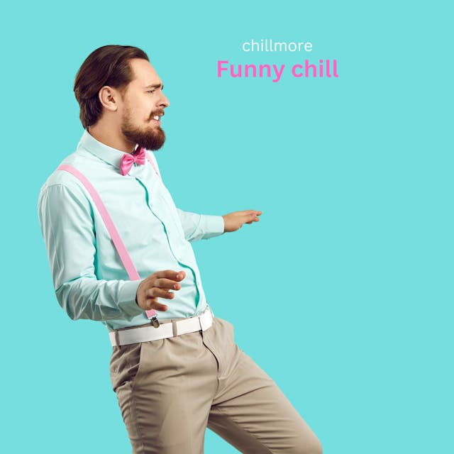 Word groovy met ons elektronische chill-lo-fi-nummer 'Grappig Chill'.