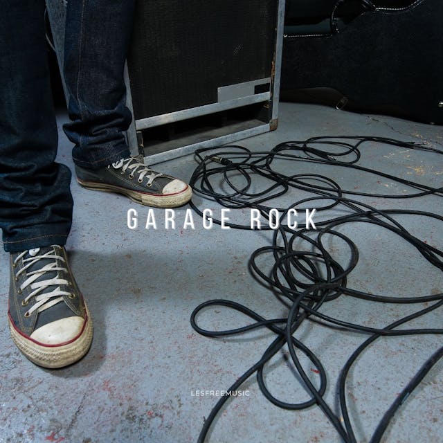 Zažijte syrovou energii alternativního rocku s naší skladbou Garage Rock.