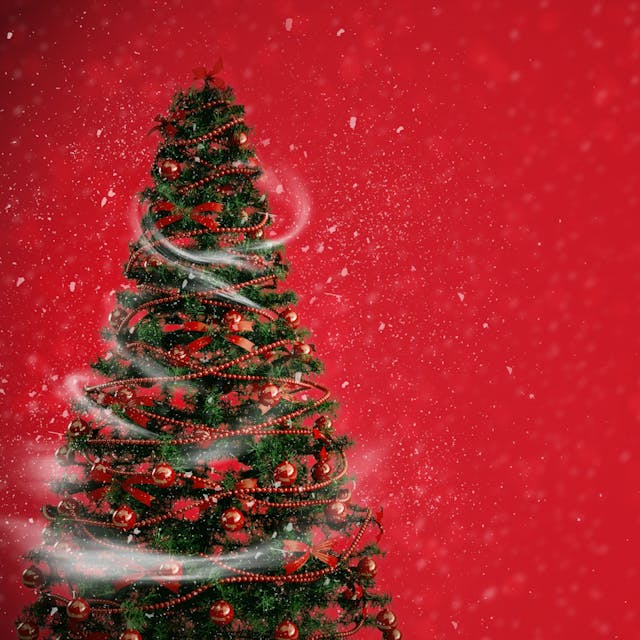 تشير موسيقى عيد الميلاد إلى نوع الموسيقى المرتبط بموسم الأعياد في عيد الميلاد. يتضمن عادةً مجموعة متنوعة من الأغاني والترانيم التي تحتفل بالروح الاحتفالية والتقاليد والموضوعات الخاصة بعيد الميلاد. غالبًا ما تحتوي هذه الأغاني على كلمات عن سانتا كلوز، والثلج، وتقديم الهدايا، وولادة يسوع المسيح، من بين موضوعات أخرى متعلقة بالعطلة. عادة ما يتم تشغيل موسيقى عيد الميلاد والاستمتاع بها خلال موسم العطلات، مما يخلق جوًا دافئًا ومبهجًا للاحتفالات والتجمعات. تتضمن بعض الأمثلة الشائعة لأغاني عيد الميلاد "Jingle Bells" و"Silent Night" و"All I Want for Christmas Is You".