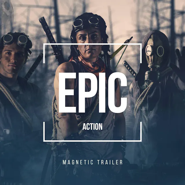 Experience the thrill of a lifetime with "Epic Action," the ultimate music track for trailers and horror films.
