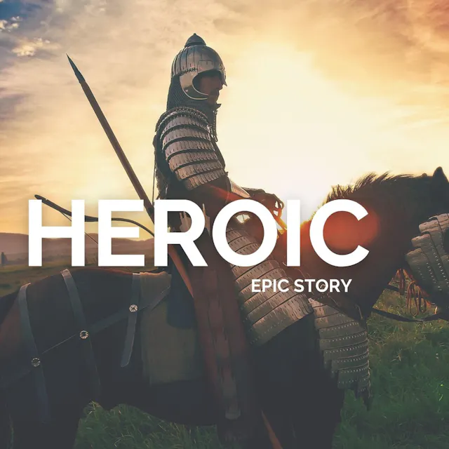 Bliv revet med af den episke historiefortælling fra Heroic Epic Story, et kraftfuldt musiknummer perfekt til trailere og inspirerende indhold.