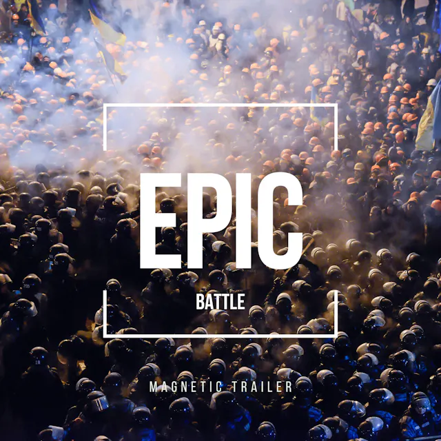 Experience the ultimate clash of warriors with 'Epic Battle', a cinematic and emotionally charged music track. Immerse yourself in the grandeur of the epic soundtrack and feel the intensity of the battle. Get ready for an unforgettable musical journey!