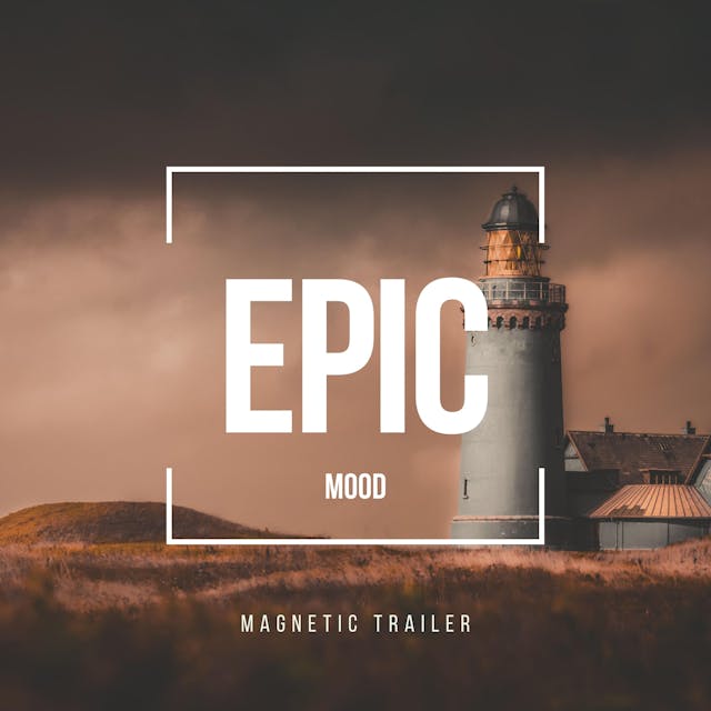 Experience the epic mood with this dramatic music track perfect for trailers and other media productions.