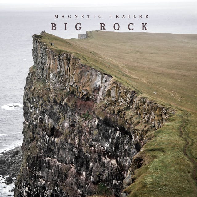 Ervaar de grootsheid van 'Big Rock', een majestueuze orkestcompositie die je meeneemt met zijn epische filmische geluid.